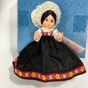 Madame Alexander restrung 8" Norway doll.